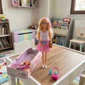 black printed coffee mug